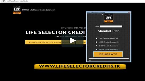 Life Selector Premium Credits Hack (Online Generator).